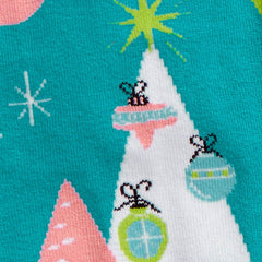 ZZNB_Women's Holly Jolly Christmas Knee High