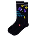 Men's Big Dink Energy Active Crew (Black)