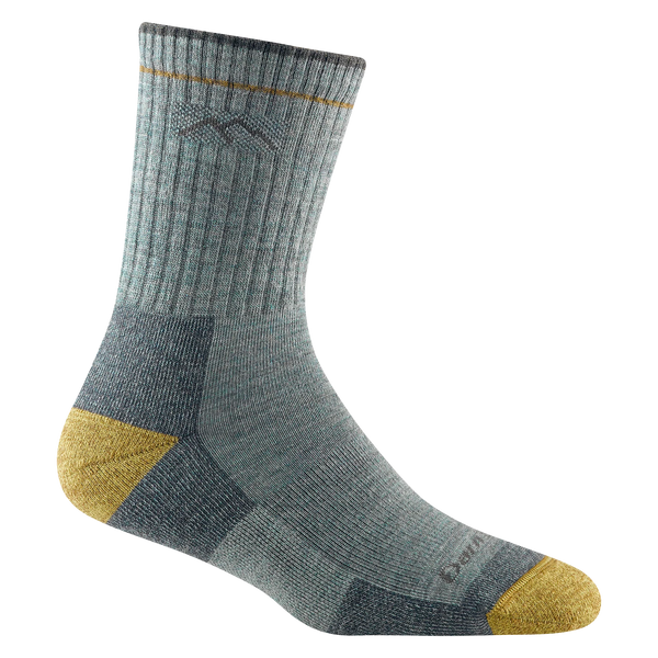 Women's Micro Crew Hiker Wool Hiking Socks (Sage)