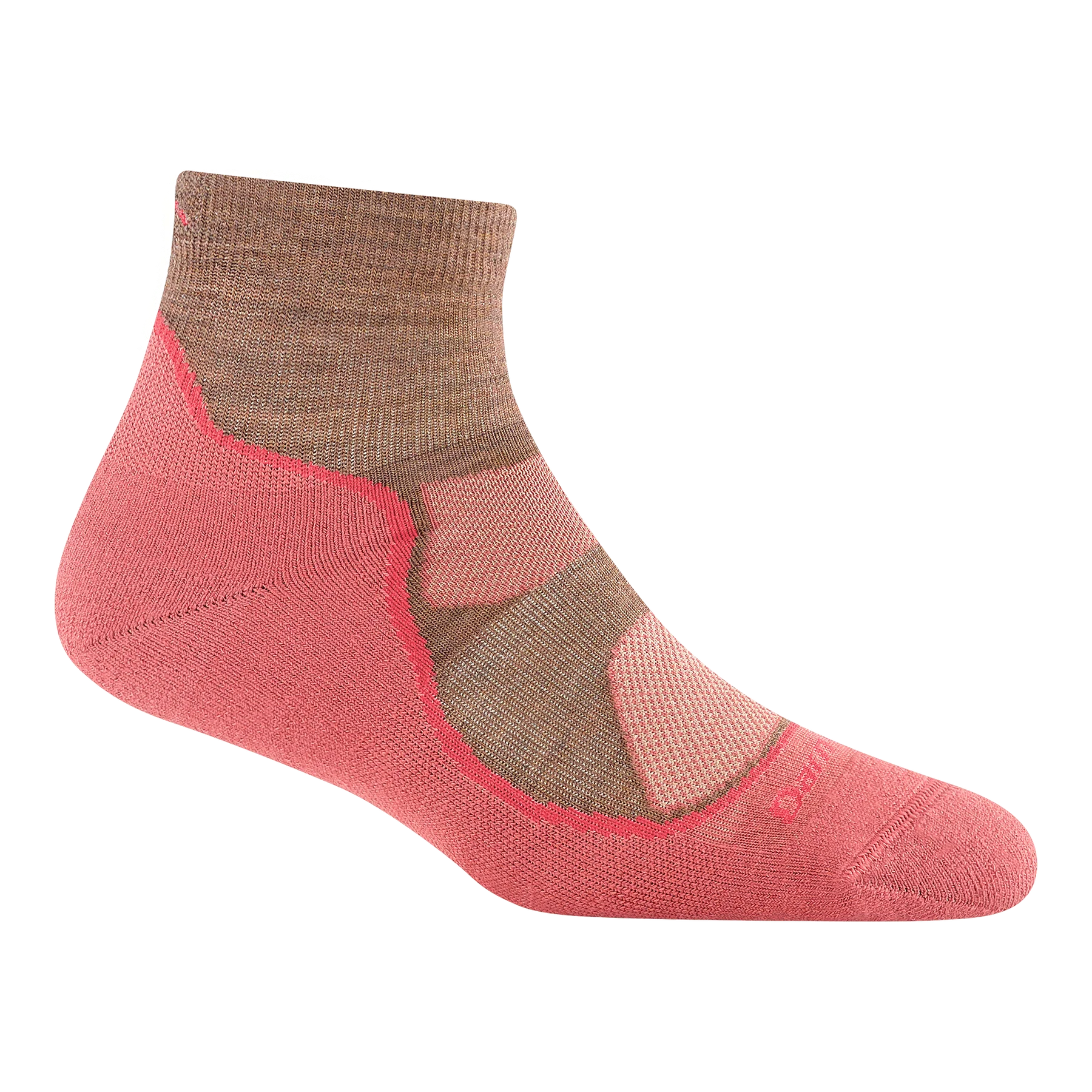 Women's Light Hiker Quarter Crew Hiking Socks (Canyon)