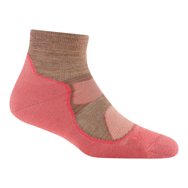 Women's Light Hiker Quarter Crew Hiking Socks (Canyon)