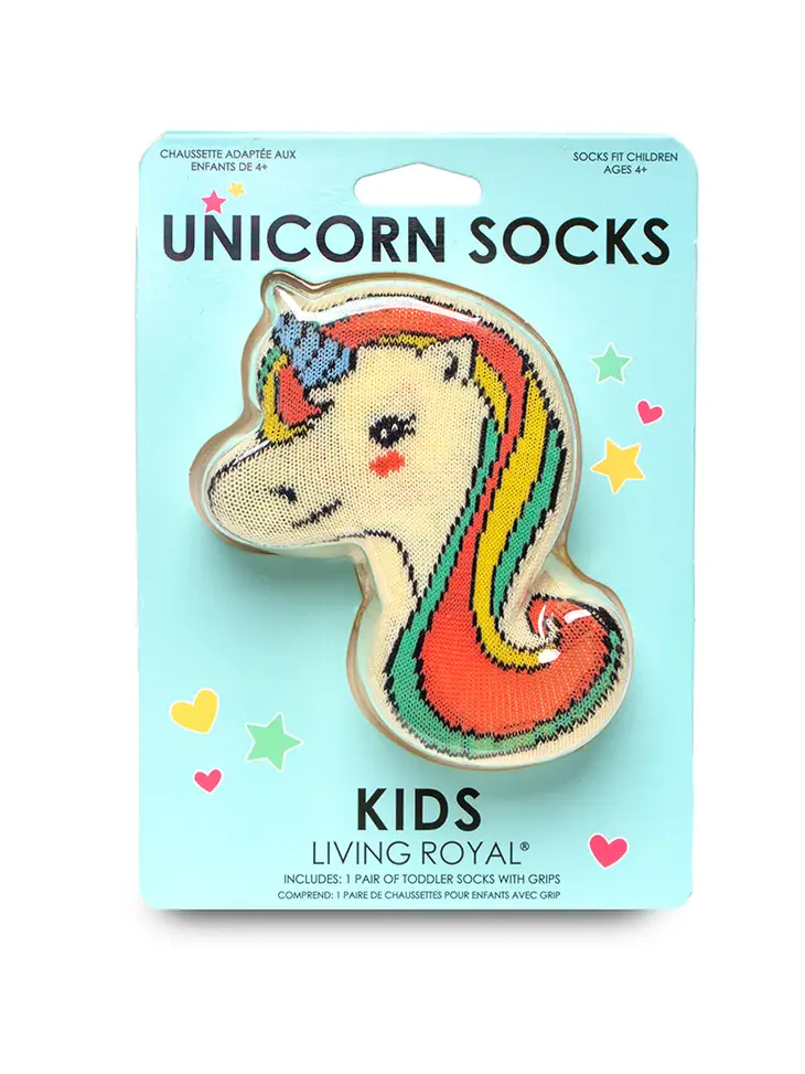 Kid's Unicorn 3D Socks (4-8 Years)