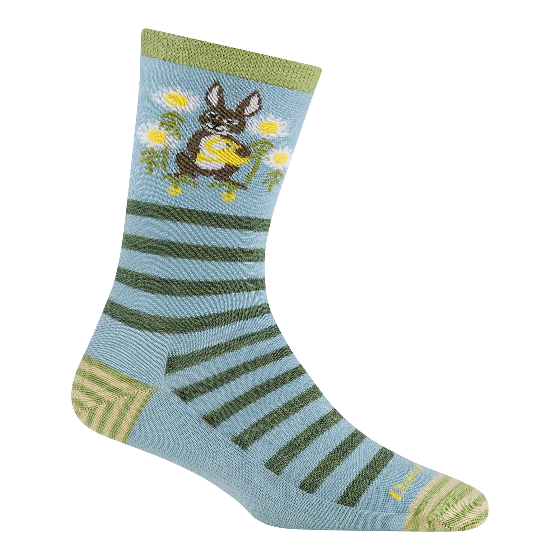 Women's Animal Haus Crew Lifestyle Socks (Bunny Blue)