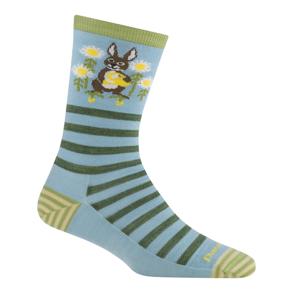 Women's Animal Haus Crew Lifestyle Socks (Bunny Blue)