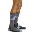 Men's Crew Letterman Lightweight Lifestyle Socks (Granite)