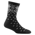 Women's Shetland Crew Lightweight Lifestyle Sock (Charcoal) (Large)
