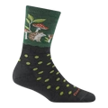 Women's Crew Wild Life Lightweight Lifestyle Socks (Hedgehog Moss) (Large)