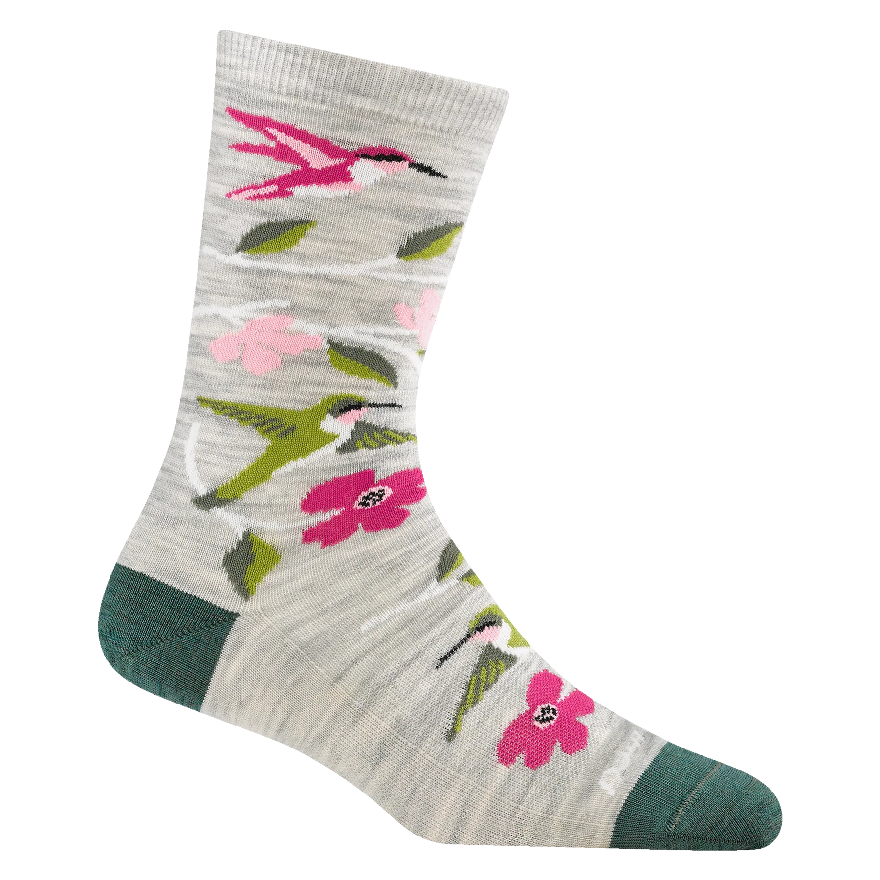 Women's Birds of a Feather Crew Socks (Ash)