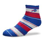 OOS_Buffalo Bills - Skip Stripe Fuzzy Quarter Ankle (Medium)