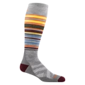 Men's Over-the-Calf Snowpack Midweight Ski & Snowboard Socks (Gray)