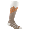 Women's Over-The-Calf Peaks Lightweight Ski & Snowboard Socks (Biscotti)