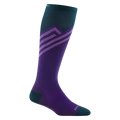 Women's Over-The-Calf Peaks Lightweight Ski & Snowboard Socks (Iris)