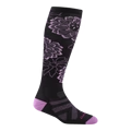 Women's Dahlia Over-the-Calf Midweight Ski & Snowboard Socks (Black) (Medium)