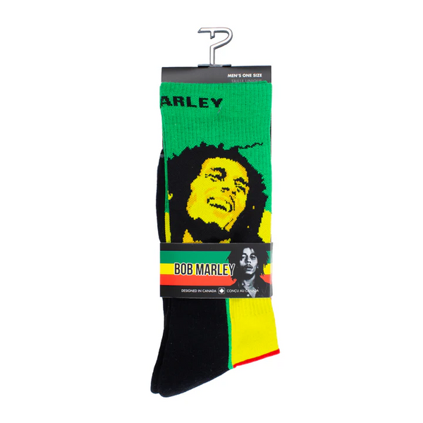 Men's "Bob Marley" Smile Crew (Rasta)