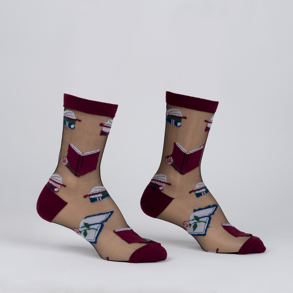 ZZNB-10/25_Women's A Novel Idea Sheer Crew