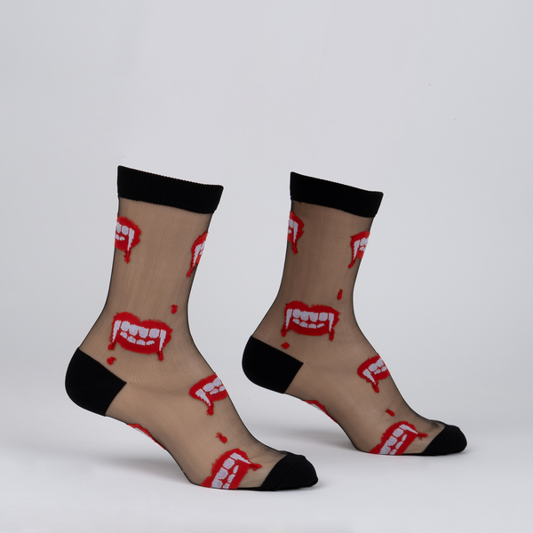 Women's Bite Me Sheer Crew