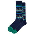 Men's Ski Fairisle Crew (Navy)