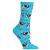 ZZNA-8/25_Women's Cows Crew (Turquoise)