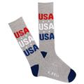 Men's USA Crew (Gray)