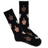 ZZNA-10/24_Men's Middle Finger Crew (Black)