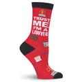 Women's I'm A Lawyer Crew (Red)