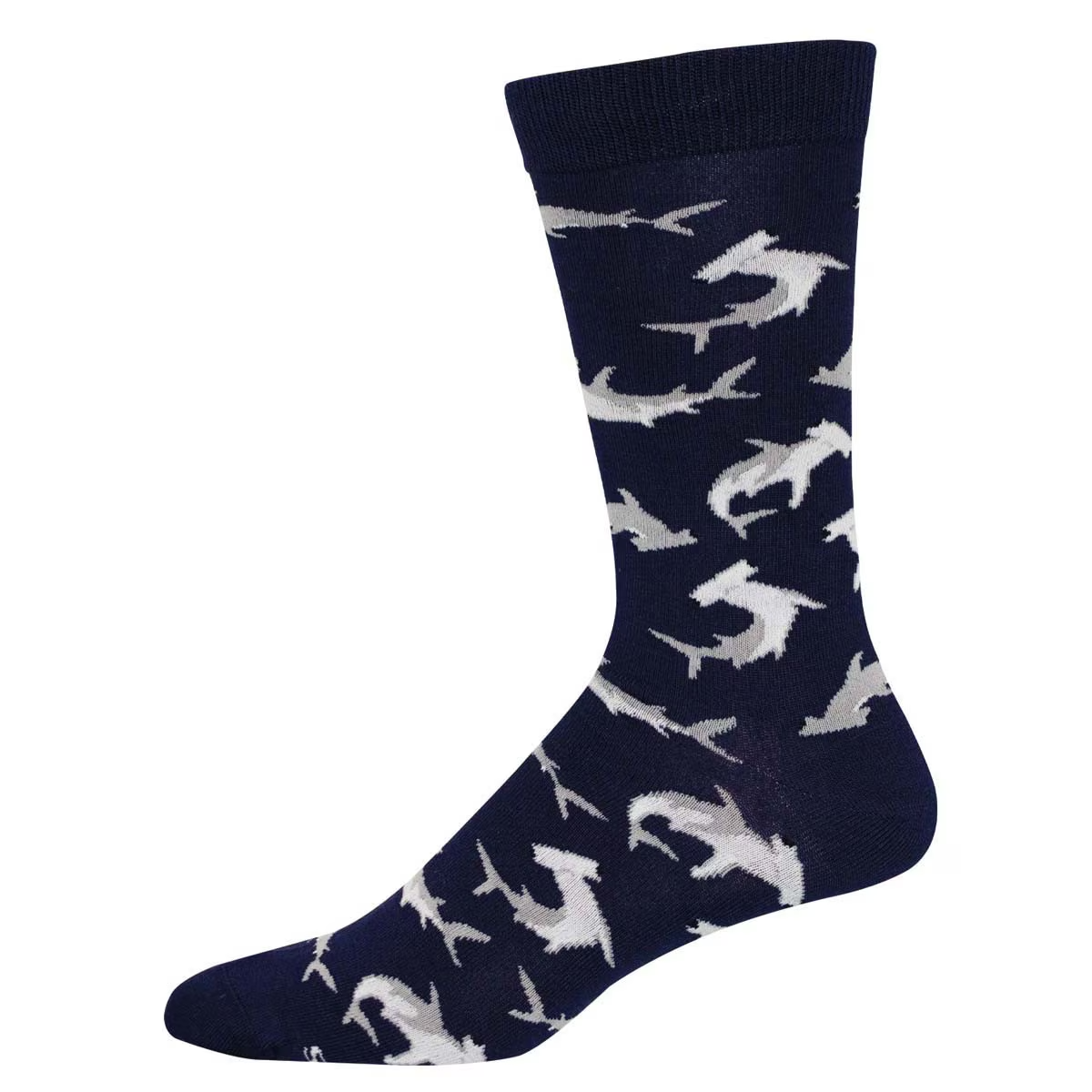 Men's Hammerheads Bamboo Crew (Navy)
