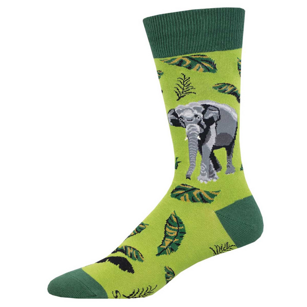 ZZNB-11/25_Men's Asian Elephant Crew (Green)