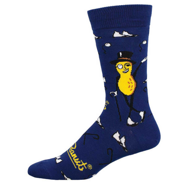 Men's They Call Me Mr. Peanut Crew (Navy)