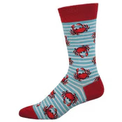Men's Crabby Crew (Blue Heather)