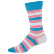 Trans Stripes Crew (L/XL)
