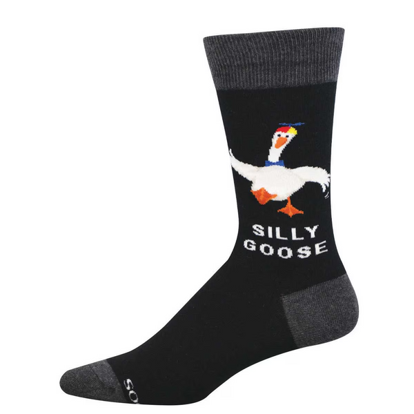 Men's Silly Goose Crew (Black)