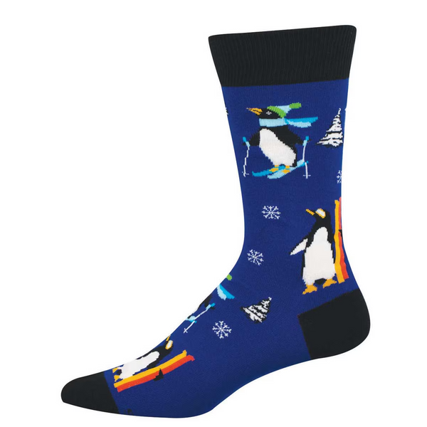 Men's Downhill Penguins Crew (Blue)