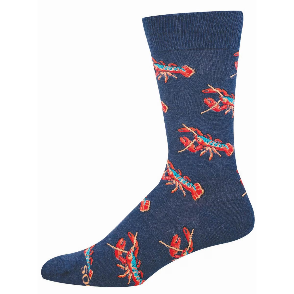 Men's Be My Maine Lobster Crew (Navy Heather)