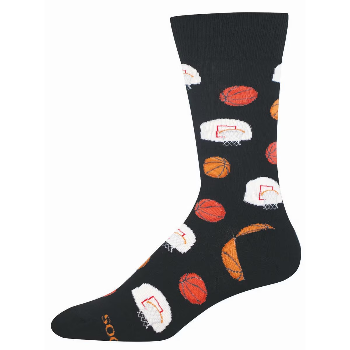 Men's Shooting Hoops Crew (Black)