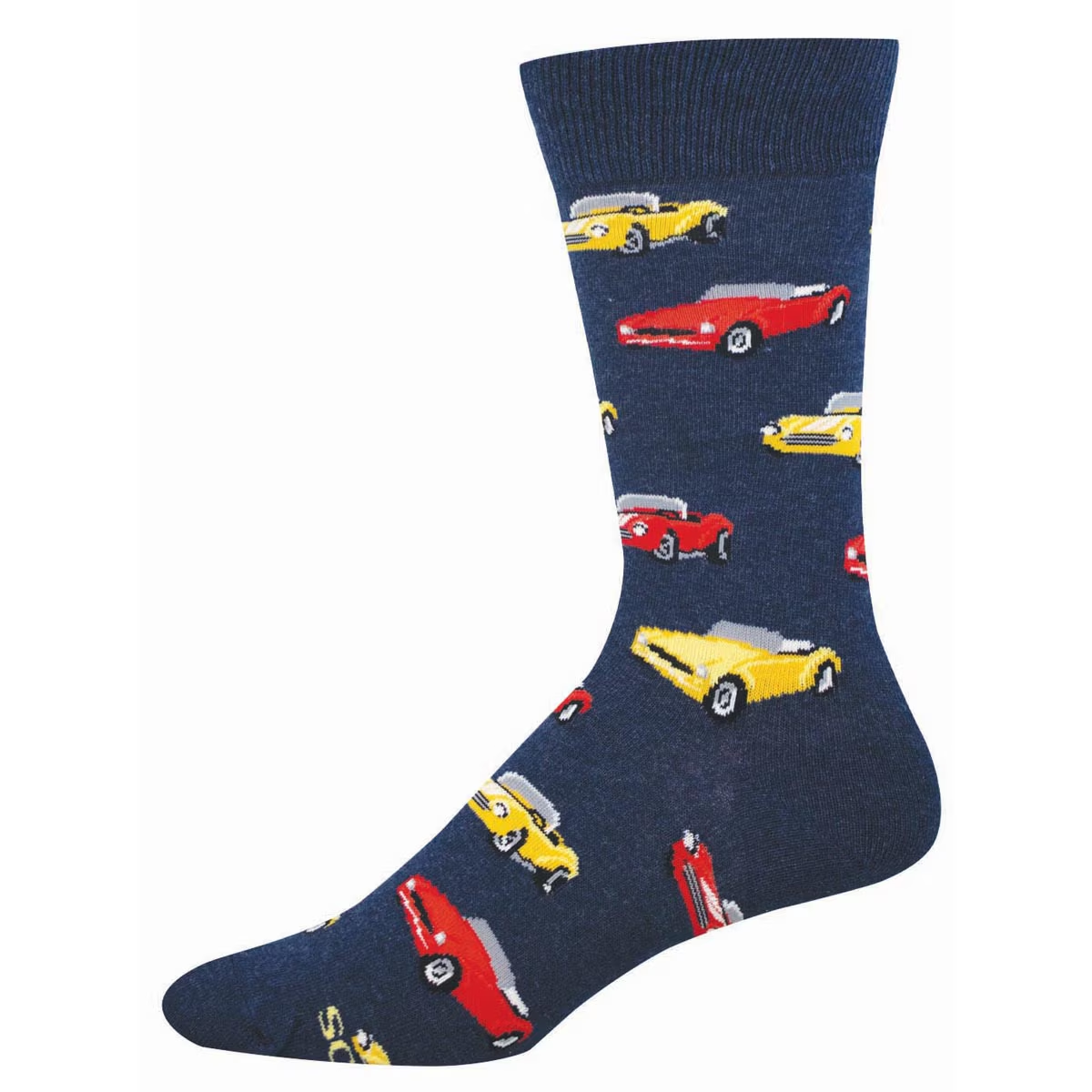 Men's Classic Cars Crew (Navy Heather)