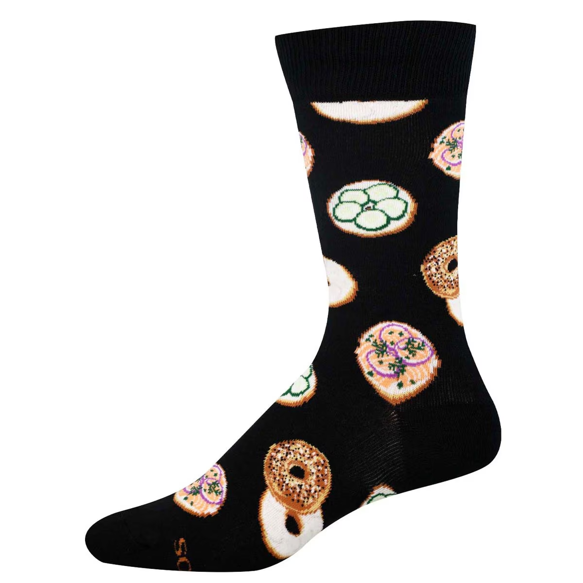 Men's Everything Bagels Crew (Black)