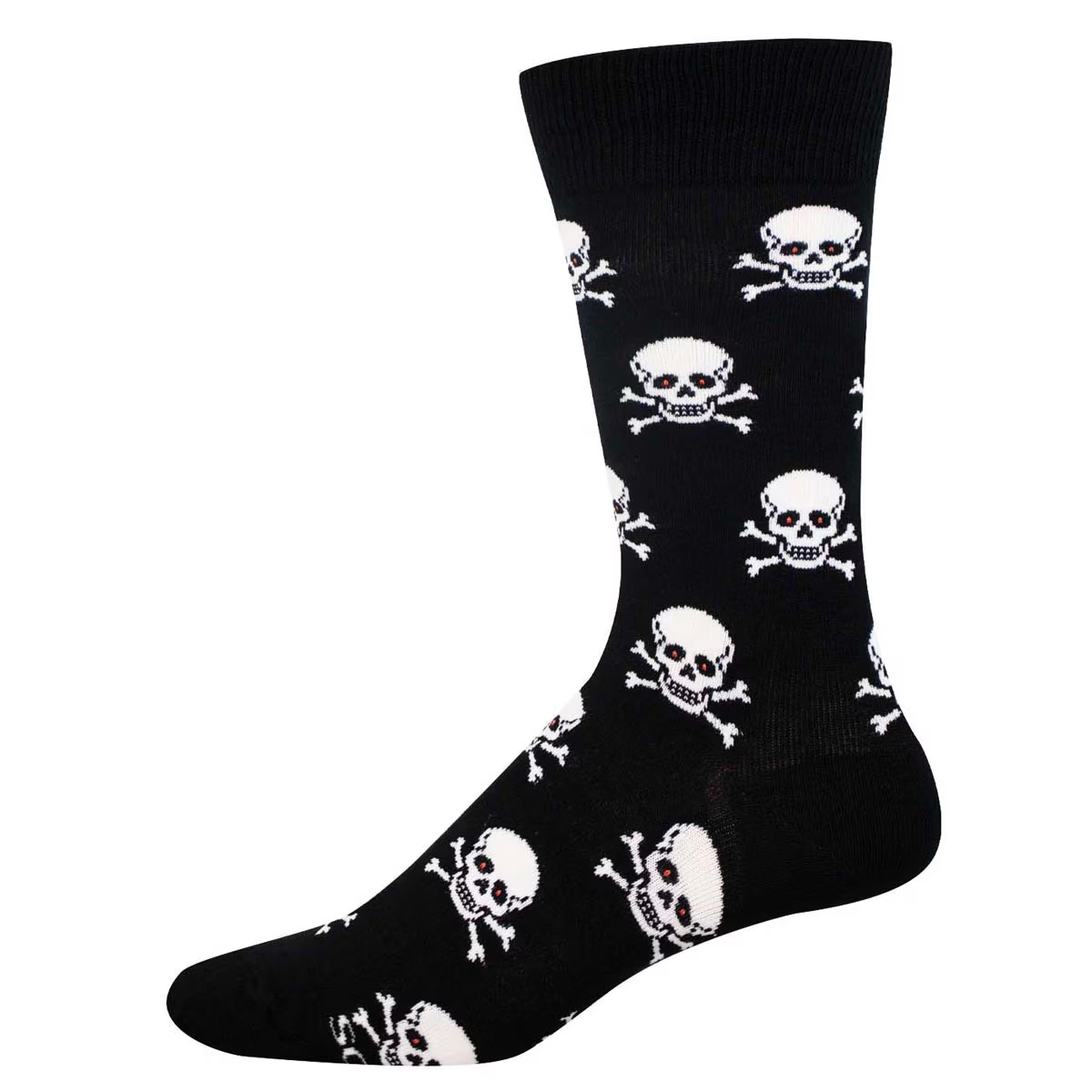 Men's Skull And Bones Club Crew (Black)
