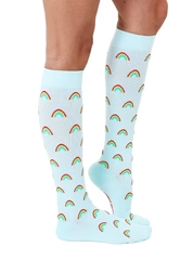 Rainbow Compression Knee High