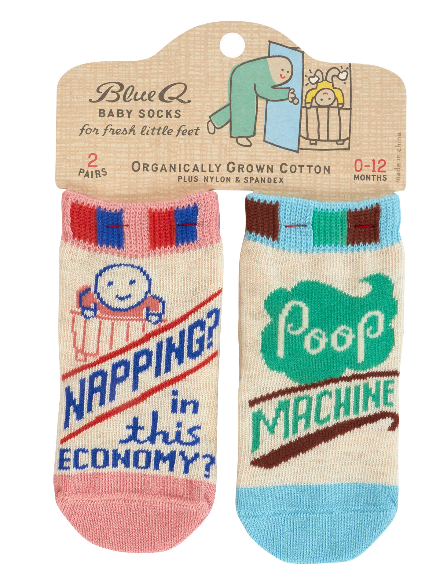 Baby Napping/Poop Machine Crew (0-12 Months)