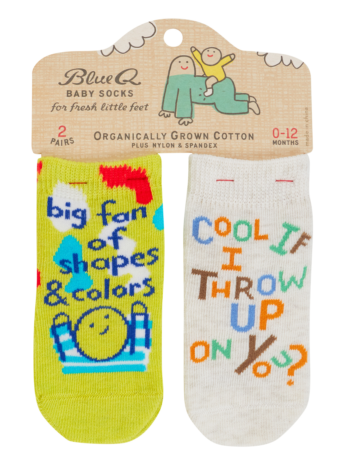 Baby Shapes and Colors/Throw Up Crew (0-12 Months)