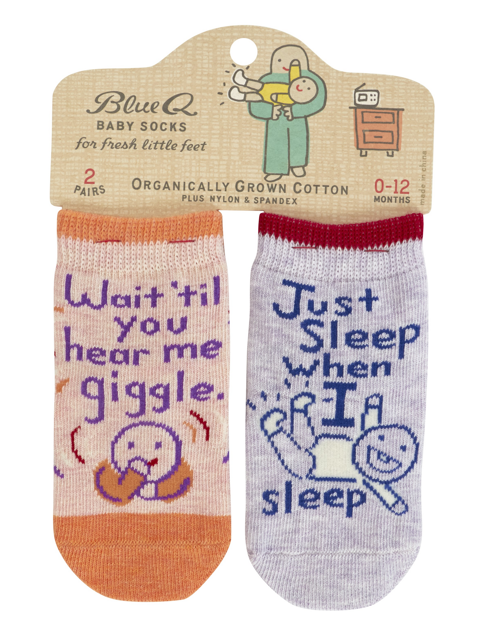 Baby Hear Me Giggle/Sleep Crew (0-12 Months)