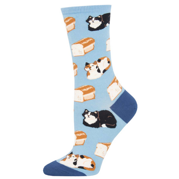 Women's Cat Loaf Crew (Blue)