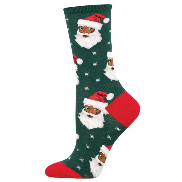 Women's Santa Crew (Black)