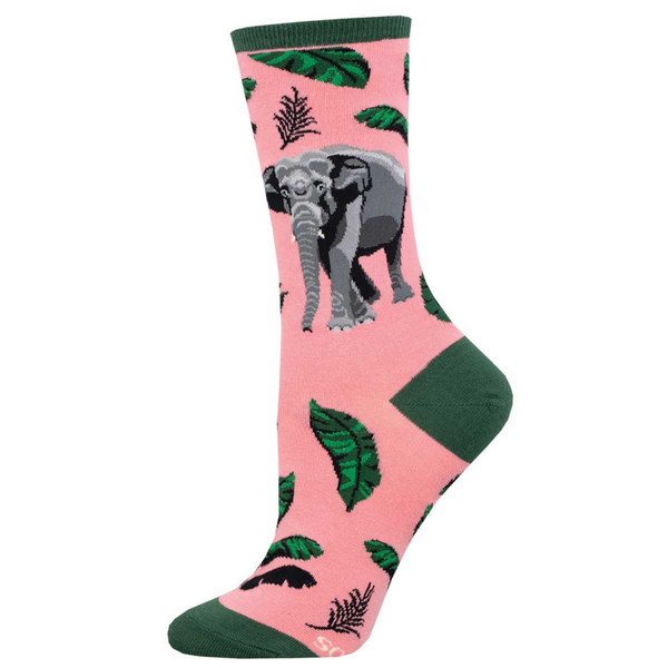 Women's Asian Elephant Crew (Pink)