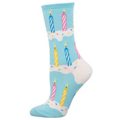 ZZNB-7/25_Women's Birthday Candles Crew (Blue)