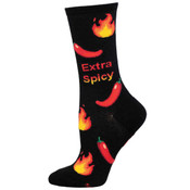 ZZNB-7/25_Women's Extra Spicy Crew (Black)