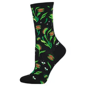 Women's Venus Fly Trap Crew (Black)