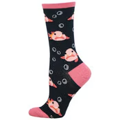 Women's Blobfish Crew (Charcoal Heather)
