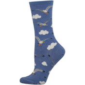Women's Mine Now Crew (Blue Heather)