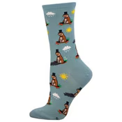 Women's Six More Weeks Crew (Blue)